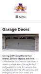 Mobile Screenshot of aplusgaragedoorservice.com
